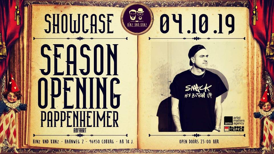 Showcase + Season Opening: Pappenheimer