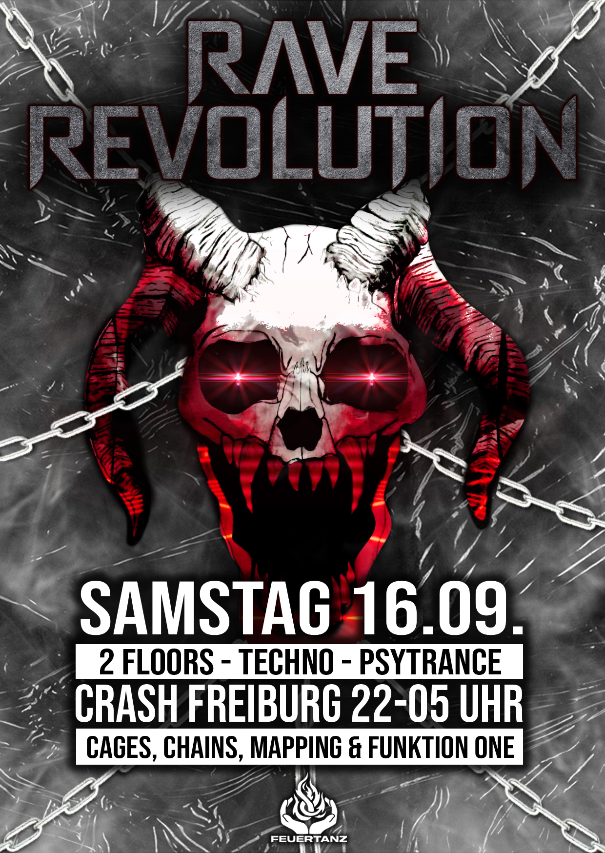 Rave Revolution / Techno & Psy / Crash Freiburg