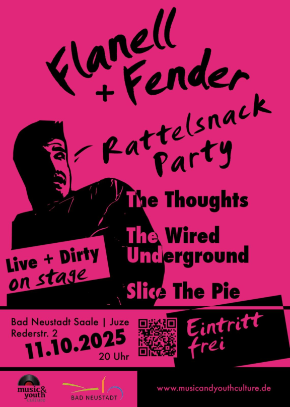 Konzert mit The Wired Underground, Thoughts of Armageddon und Slice the Pie