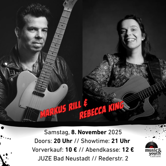 Konzert mit Markus Rill und Rebecca King