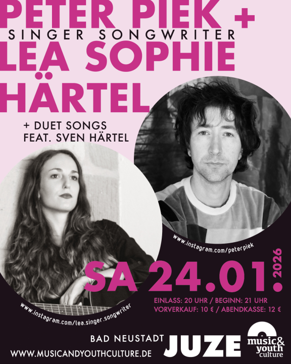 Konzert mit Peter Piek und Lea Sophie Härtel