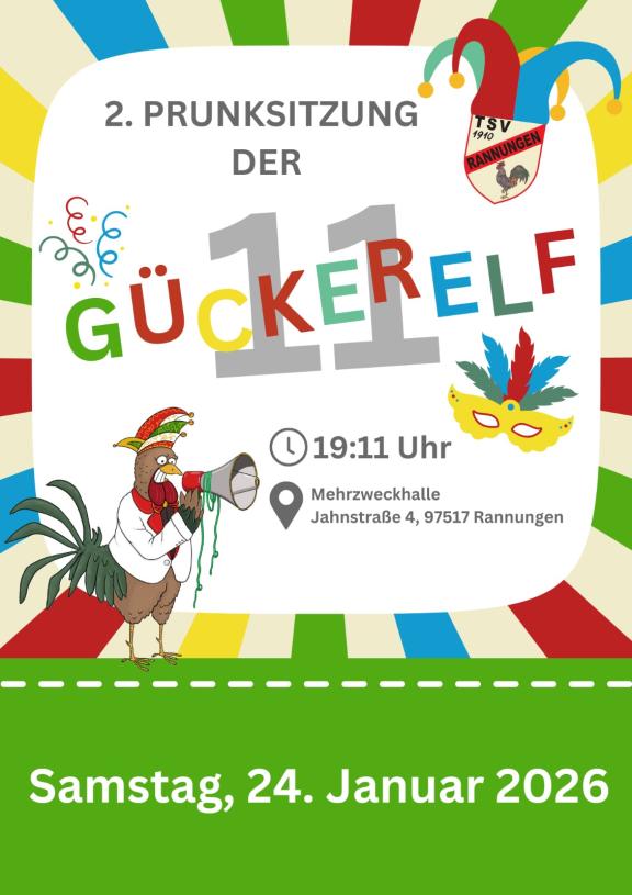 2. Prunksitzung der Gückerelf