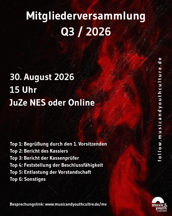 Mitgliederversammlung Q3/26