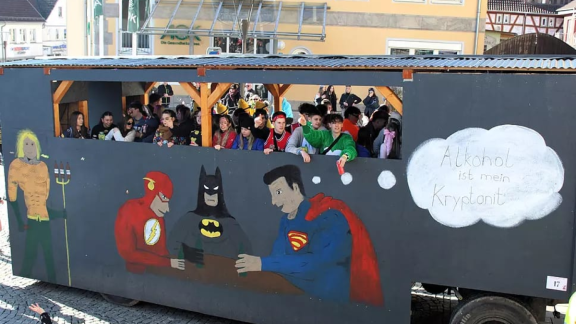 Faschingswagen Münnerstadt/Wermrichshausen