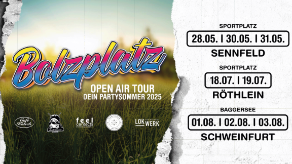 Bolzplatz Openair Tour 2025